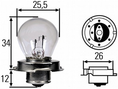 HELLA 8GA 008 899-061 Číslo výrobce: S3. EAN: 4082300191844.