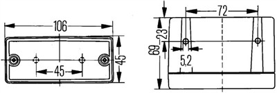 HELLA 2ZR 006 609-081 Číslo výrobce: E17 2309. EAN: 4082300104493.