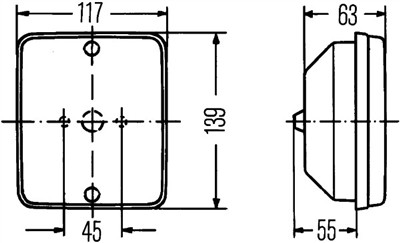 HELLA 2ZR 003 236-051 Číslo výrobce: E1 8728. EAN: 4082300052428.