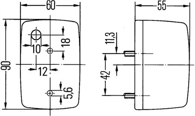 HELLA 2BA 002 652-101 Číslo výrobce: E1 42763. EAN: 4082300211276.