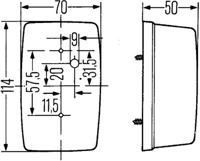 HELLA 2BA 002 324-011 Číslo výrobce: E1 32621. EAN: 4082300049572.