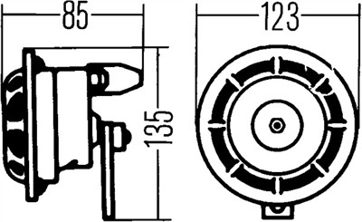 HELLA 3AG 003 399-101 Číslo výrobce: B 133. EAN: 4082300026290.