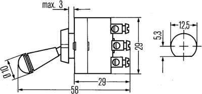 HELLA 6FG 002 312-001 Číslo výrobce: S 28. EAN: 4082300190137.