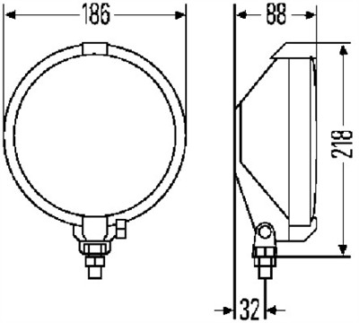 HELLA 1N7 004 700-281 Číslo výrobce: E1 8390. EAN: 4082300014037.