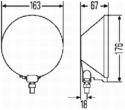 HELLA 1F4 005 750-611 Číslo výrobce: Comet 500. EAN: 4082300576290.