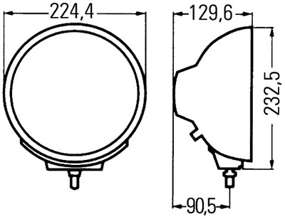 HELLA 1F8 007 560-051 Číslo výrobce: E1 44484. EAN: 4082300071825.
