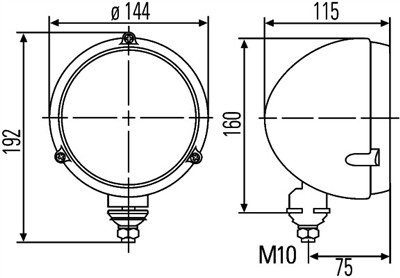 HELLA 1A3 996 162-331 Číslo výrobce: E4 10198.