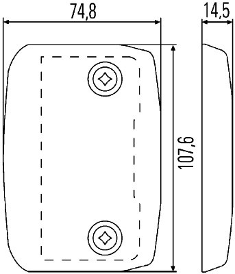HELLA 2BA 008 260-017 Číslo výrobce: E1 989. EAN: 4082300225433.