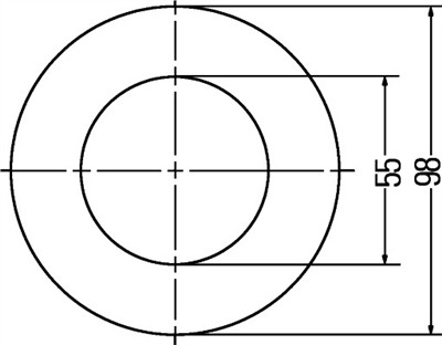 HELLA 2PF 008 405-051 Číslo výrobce: E1 1696. EAN: 4082300176148.