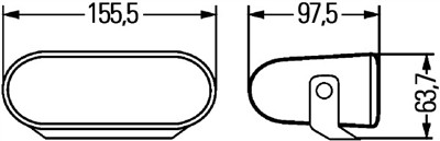 HELLA 1NA 008 284-801 Číslo výrobce: E1 1211. EAN: 4082300136128.