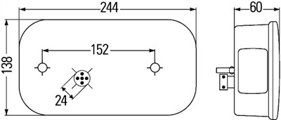 HELLA 2VB 998 232-021 Číslo výrobce: E9 5447. EAN: 9002920107150.