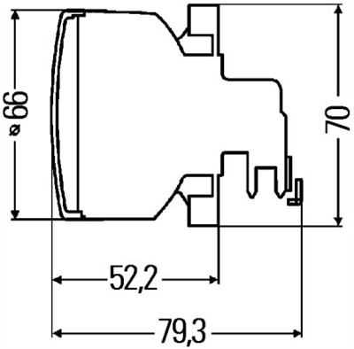 HELLA 2BA 009 001-071 Číslo výrobce: E4 6546. EAN: 4082300176407.