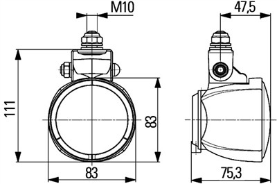 HELLA 1G0 996 176-111 Číslo výrobce: Modul 70 H3. EAN: 9002920128124.