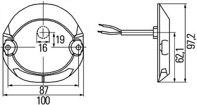 HELLA 2BA 009 204-041 Číslo výrobce: E4 6551. EAN: 4082300242379.