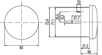 HELLA 2ZR 959 010-501 Číslo výrobce: E4 11391. EAN: 4082300261264.
