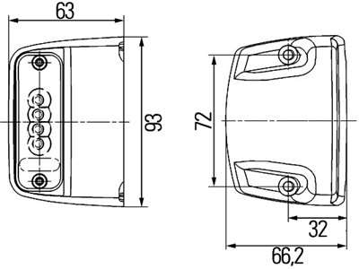 HELLA 2KA 010 278-421 Číslo výrobce: E1 2609. EAN: 4082300283075.