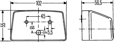 HELLA 2KA 003 389-011 Číslo výrobce: E1 22819. EAN: 4082300050479.