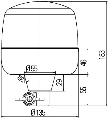 HELLA 2XD 012 878-011 Číslo výrobce: Rota-LED. EAN: 4082300615647.
