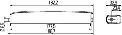 HELLA 2PT 980 850-801 Číslo výrobce: E24 5862. EAN: 4082300327847.