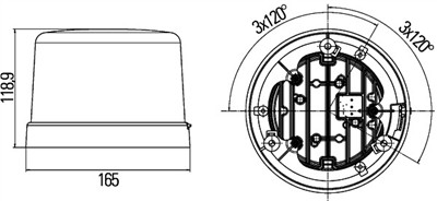 HELLA 2XD 012 972-001 Číslo výrobce: KL7000-LED. EAN: 4082300615814.