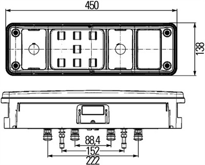 HELLA 2VP 340 965-111 Číslo výrobce: E24 5855. EAN: 4082300761214.
