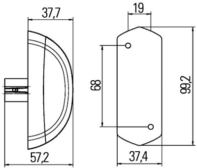 HELLA 2XS 205 020-051 Číslo výrobce: E11 3011. EAN: 4082300342079.