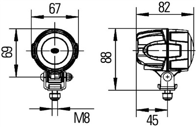 HELLA 1G0 995 050-001 Číslo výrobce: 1560LED. EAN: 9002920150682.