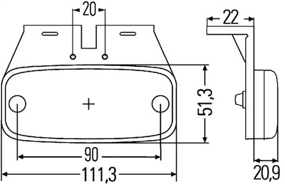 HELLA 2PS 345 600-071 Číslo výrobce: E17 0072. EAN: 6416386941822.