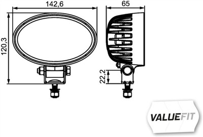 HELLA 1GA 357 001-001 Číslo výrobce: E9 6402. EAN: 9002920154703.