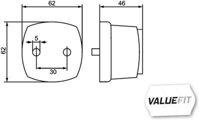 HELLA 2PG 357 012-021 Číslo výrobce: E9 1203. EAN: 4082300553314.