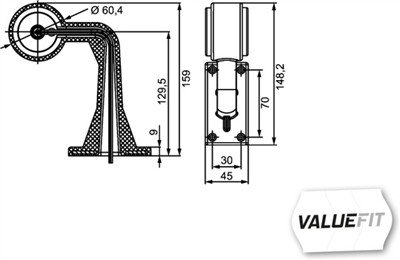 HELLA 2XS 357 005-041 Číslo výrobce: E9 6754. EAN: 4082300553031.