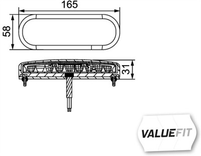 HELLA 2SD 357 022-011 Číslo výrobce: E9 11491. EAN: 4082300553536.