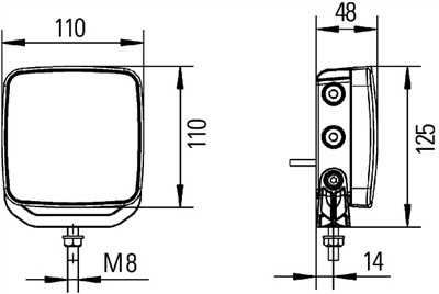 HELLA 2ZR 012 456-201 Číslo výrobce: E24 0017. EAN: 4082300558838.