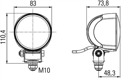 HELLA 1G0 996 476-241 Číslo výrobce: Modul 70 LED. EAN: 9002920156233.