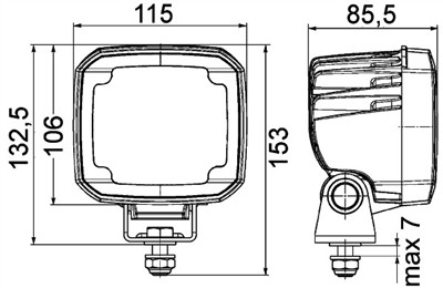 HELLA 1GA 995 606-001 Číslo výrobce: 1566LED. EAN: 9002920155618.