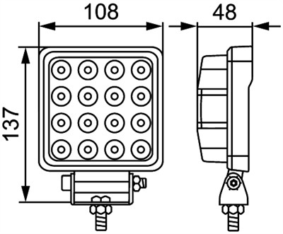 HELLA 1GA 357 106-032 Číslo výrobce: HELLA ValueFit S2500 LED. EAN: 4082300674934.