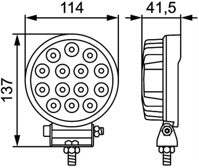 HELLA 1G1 357 105-022 Číslo výrobce: E50 0067. EAN: 4082300672220.