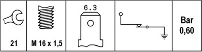 HELLA 6ZF 007 393-001 EAN: 4082300047295.