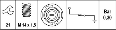 HELLA 6ZL 007 675-001 EAN: 4082300071085.
