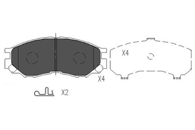 KAVO PARTS KBP-5508 EAN: 8715616132503.