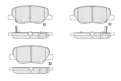 KAVO PARTS KBP-5551 EAN: 8715616232302.