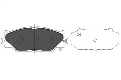 KAVO PARTS KBP-9094 EAN: 8715616153317.
