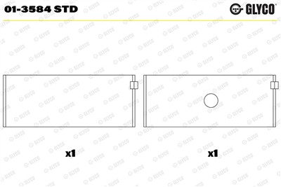 GLYCO 01-3584 STD Číslo výrobce: 01-3584. EAN: 5010874450097.