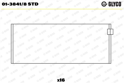 GLYCO 01-3841/8 STD Číslo výrobce: 01-3841/8. EAN: 5010874458062.