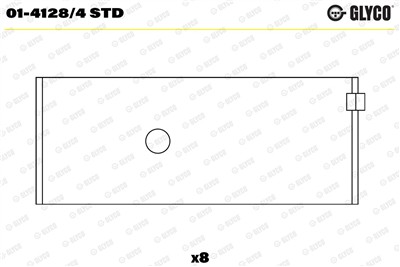 GLYCO 01-4128/4 STD Číslo výrobce: 01-4128/4. EAN: 4044197421923.