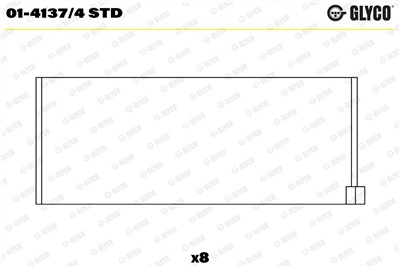 GLYCO 01-4137/4 STD Číslo výrobce: 01-4137/4. EAN: 4044197422111.