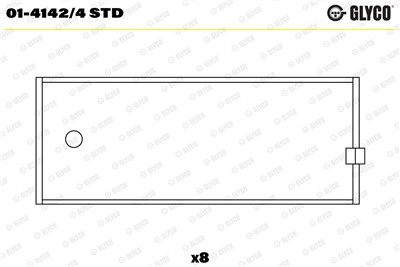 GLYCO 01-4142/4 STD Číslo výrobce: 01-4142/4. EAN: 4044197422234.