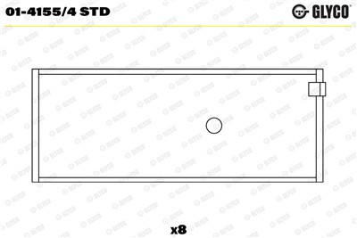 GLYCO 01-4155/4 STD Číslo výrobce: 01-4155/4. EAN: 4044197422463.