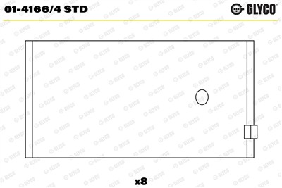 GLYCO 01-4166/4 STD Číslo výrobce: 01-4166/4. EAN: 4044197422562.