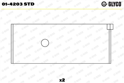 GLYCO 01-4203 STD Číslo výrobce: 01-4203. EAN: 4044197423330.